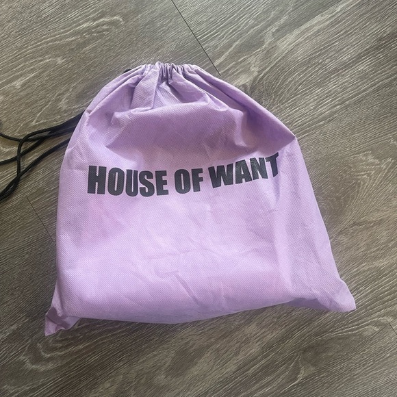 House of Want White (Nordstrom) Bag |Versatile Strap Option - Picture 4 of 5